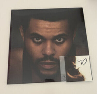LIMITED THE WEEKND HURRY UP TOMORROW FIRST PRESSING VINYL & HAND SIGNED ART CARD