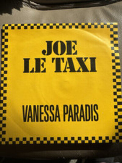 Vanessa Paradis - Joe Le Taxi, 7" Vinyl, 1988,