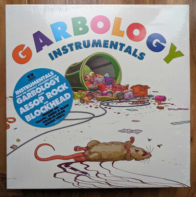 Aesop Rock X Blockhead – Garbology Instrumentals [2x 12" VINYL LP] Brand new