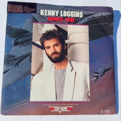 Kenny Loggins Danger Zone Top Gun Single Record 45