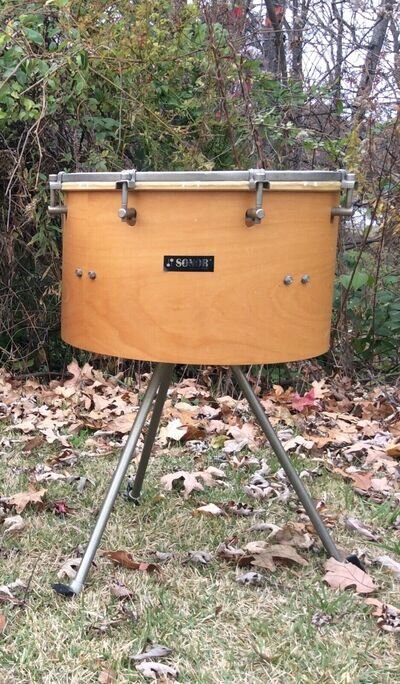 Vintage Sonor 13" Rotary Timpani Drum Rotating Made In Germany