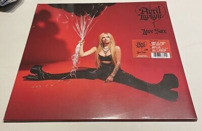 Avril Lavigne - Love Sux - Orange Vinyl LP (sealed)