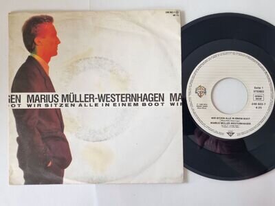 Marius Müller-Westernhagen - Wir Sitzen Alle In Einem Boot 7'' Vinyl Germany
