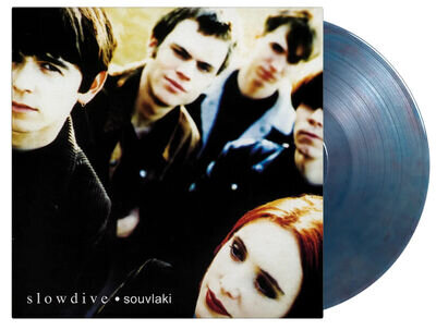 Slowdive - Souvlaki Blue/Red Marbled Coloured Vinyl LP