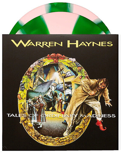 Warren Haynes Tales of Ordinary Madness 2XLP Pink & Green Pinwheel Vinyl 1/250