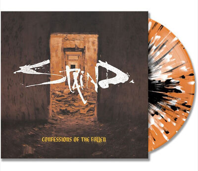 STAIND - CONFESSIONS OF THE FALLEN, ORG 2023 ORANGE SPLATTER vinyl LP, HARD ROCK