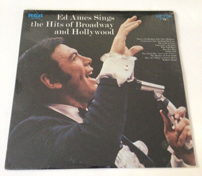 Ed Ames Sings The Hits Of Broadway And Hollywood Vinyl, LP 1968 RCA Victor NEW