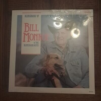 BILL MONROE BLUEGRASS '87 BLUEGRASS BOYS LP MCA 5970 SEALED!!!