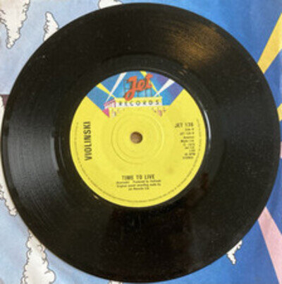 VIOLINSKI CLOG DANCE 7" WITH TIME TO LIVE 1978 UK
