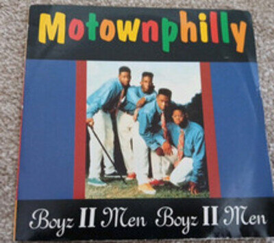 BOYZ II MEN - MOTOWNPHILLY - 7" Vinyl 45 RPM - TMG 1402