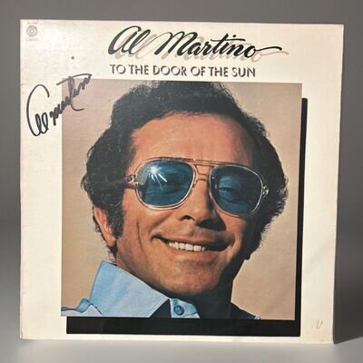 AL MARTINO To The Door Of The Sun CAPITOL LP *Autographed* Signed✍️ Godfather