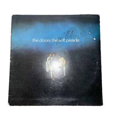 The Doors - Soft Parade Vinyl Record - Autographed By Robby Krieger