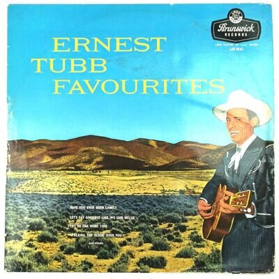 Ernest Tubb - Favourites (Brunswick Records) Vinyl LP Album (LAT 8161)