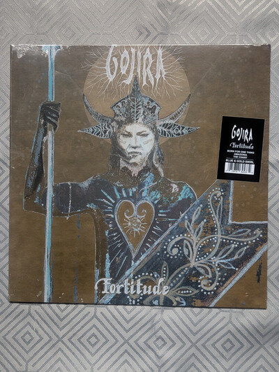Gojira - Fortitude - Blue and Gold Swirl rare vinyl - NEW/SEALED - FREEPOST