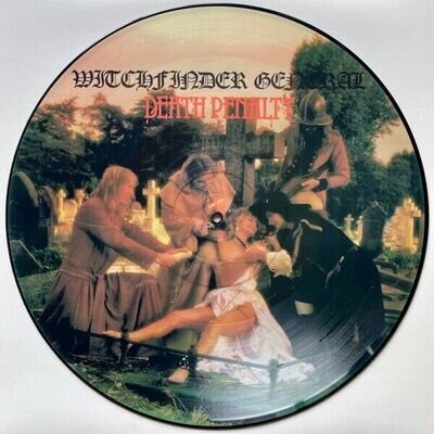 Witchfinder General - Death Penalty LP Heavy Metal Records – HMR PD 8 1982