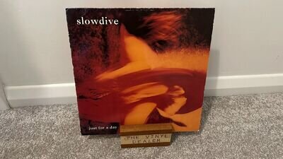 SLOWDIVE - Just For A Day - RARE UK 1st Press LP (1991) CREATION Shoegaze EX/VG