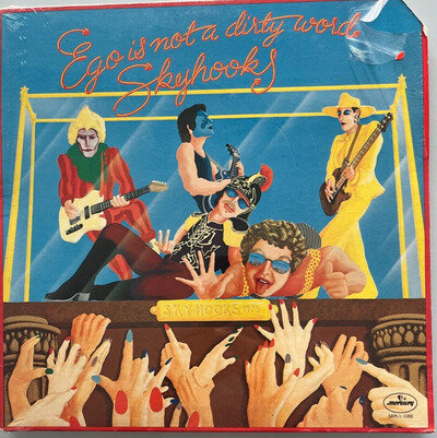 Skyhooks, Ego is Not a Dirty Word, LP, NEW, Sealed US Pressing, Deletion cut