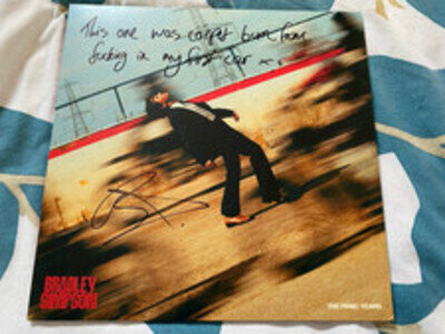 Bradley Simpson Signed - The Panic Years Vinyl LP (Signed & Personalised) Vamps