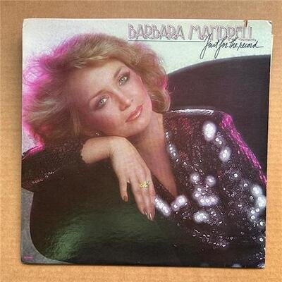 BARBARA MANDRELL JUST FOR THE RECORD LP 1979 - light signs of use - saw cut on c