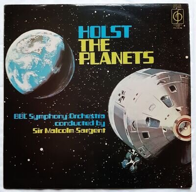 HOLST - THE PLANETS - BBC SYMPHONY ORCHESTRA / MALCOLM SARGENT - LP UK - CFP 175