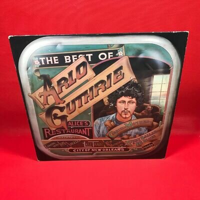 ARLO GUTHRIE The Best Of 1977 UK vinyl LP Alice's Restaurant Motorcycle Song