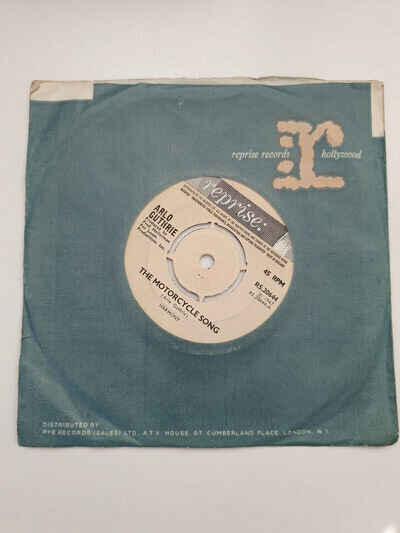 ARLO GUTHRIE - The Motorcycle Song / Now And Then - Reprise 45 EX++