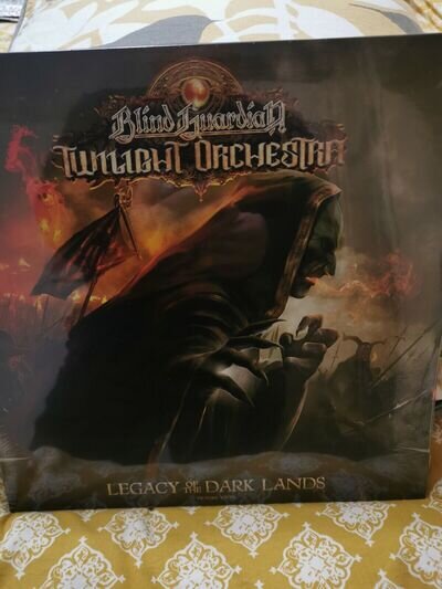 BLIND GUARDIAN TWILIGHT ORCHESTRA LEGACY OF THE DARK LANDS PICTURE DISCS SEALED