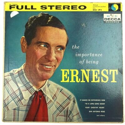 Ernest Tubb - The Importance Of Being (Decca Records) Vinyl LP Album (DL 78834)