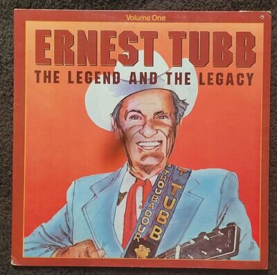 ERNEST TUBB - THE LEGEND & THE LEGACY VOL 1. 1979 COUNTRY FOLK 12" GATEFOLD L.P