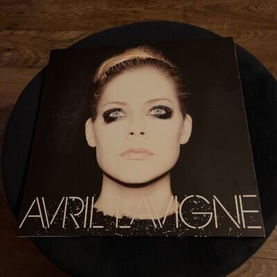 Avril Lavigne Self Titled Silver/Black Vinyl Numbered limited to 3000 copies