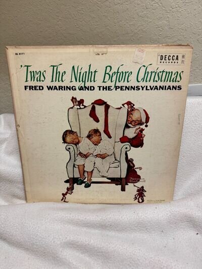 Fred Waring Twas The Night Before Christmas LP Album - USED!!!