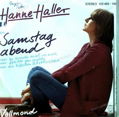 Hanne Haller - Samstag Abend 7in 1980 (VG/VG) .