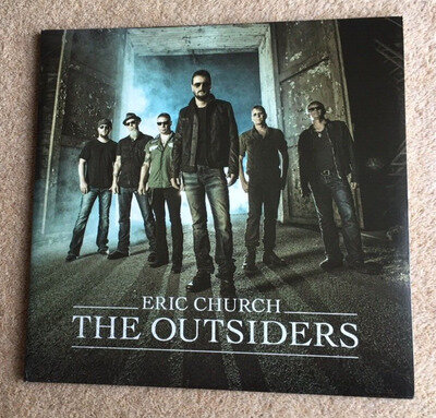ERIC CHURCH: The Outsiders 2x Vinyl LP+Poster RSD 2014: Mint Perfect