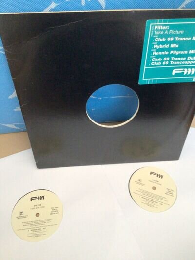 Filter - take a picture -Club 69 / Hybrid mixes 2x12” Vinyl Breaks Tribal House