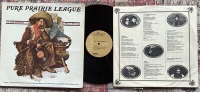 Pure Prairie League 1972 debut LP U.S RCA + printed inner cover still in shrink