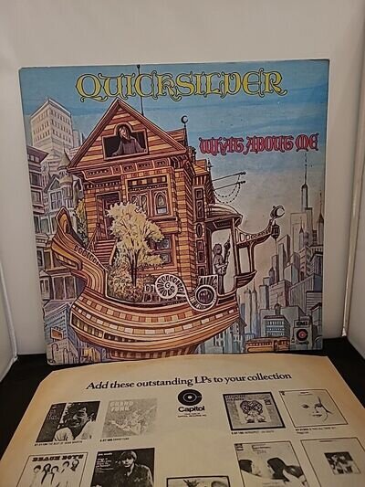 Quick Silver Messenger Service . What About Me. Capitol . Gatefold Sleeve