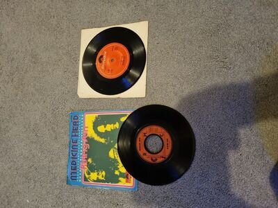 Machine Head 7" Vinyl Single Record X2 Rising Sun , Slip And Slide
