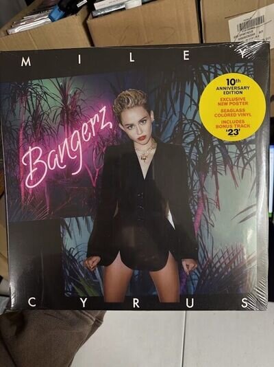 Miley Cyrus Bangerz: 10th Anniversary (Sea Glass Vinyl) New - Scuffed Corner