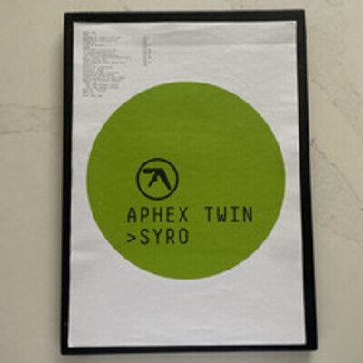 Aphex Twin Syro Poster Warp Records
