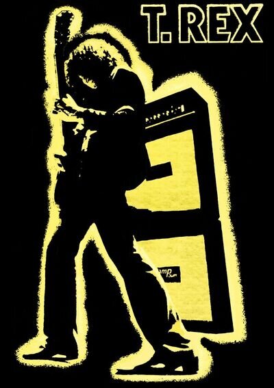 T.Rex Marc Bolan Electric Warrior Record Store Giant A1 Poster reproduction