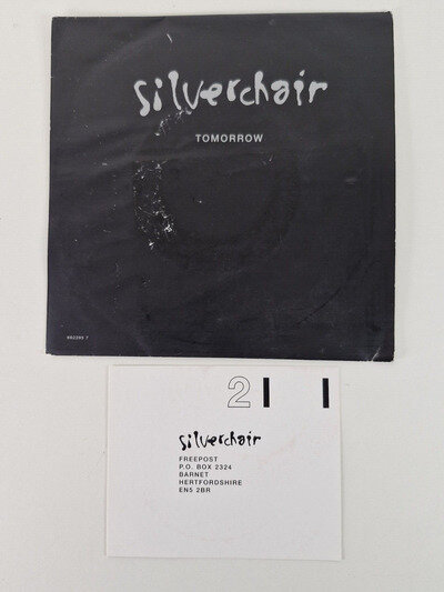 SILVERCHAIR - TOMORROW / BLIND - 7" VINYL SINGLE RECORD + INSERT