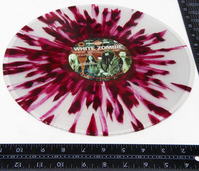 White Zombie Astro-Creep: 2000 Music Vinyl Record LP Album Red Splatter