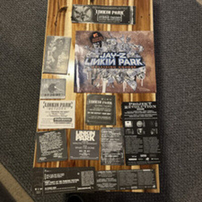 Linkin Park Promo Ultimate Sticker And Mini Poster Pack.