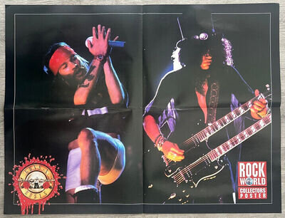 GUNS N ROSES - 1993 UK Magazine foldout poster