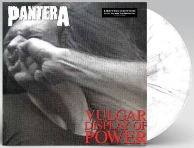Pantera - Vulgar Display Of Power Limited White & Gray Vinyl New MINT UK stock