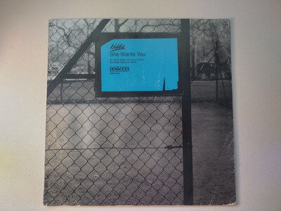 BILLIE PIPER - SHE WANTS YOU - 12" VINYL - INNOCENT RECORDS - PROMO