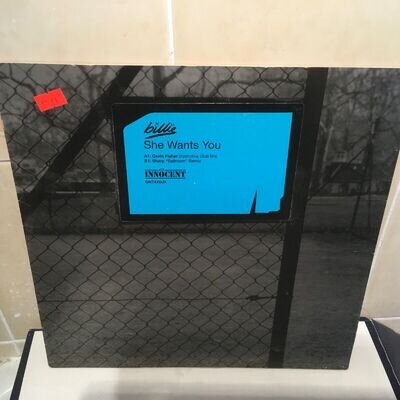 Billie Piper She Wants You 12 " Dance Vinyl Record Cevin Fisher