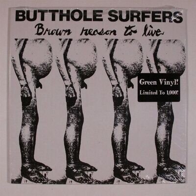 BUTTHOLE SURFERS Brown Reason To Live VIRUS-32 EP 2017 reissue SEALED l