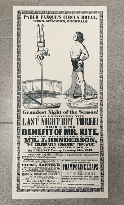 John Lennon’s "Being for the Benefit of Mr. Kite" Replica Poster