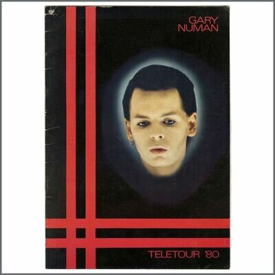 Gary Numan 1980 Autographed Concert Programme (UK)